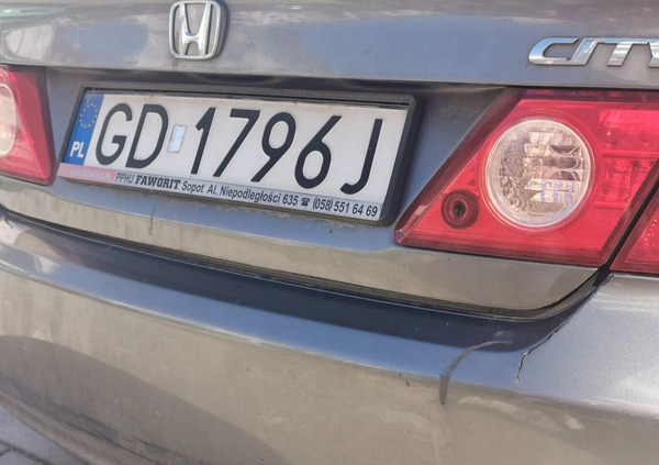 Honda City cena 5000 przebieg: 170181, rok produkcji 2006 z Chęciny małe 121